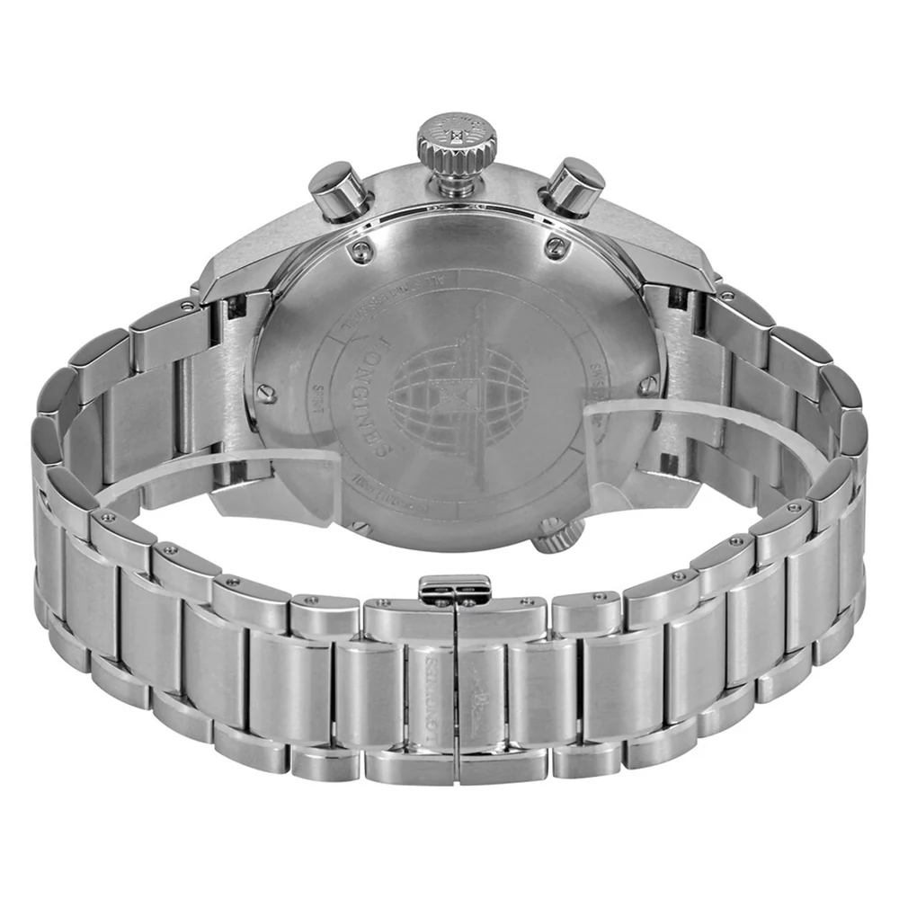 Longines Men's L3.820.4.93.6 Spirit Blue Dial Chronograph - Image 3