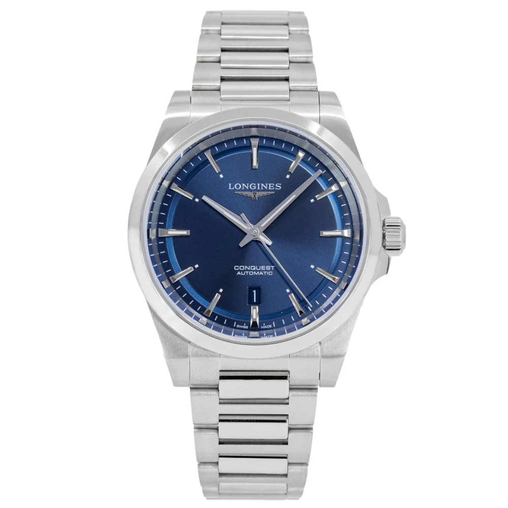 Longines Men's L3.830.4.92.6 Conquest Blue Dial Automatic - Image 3