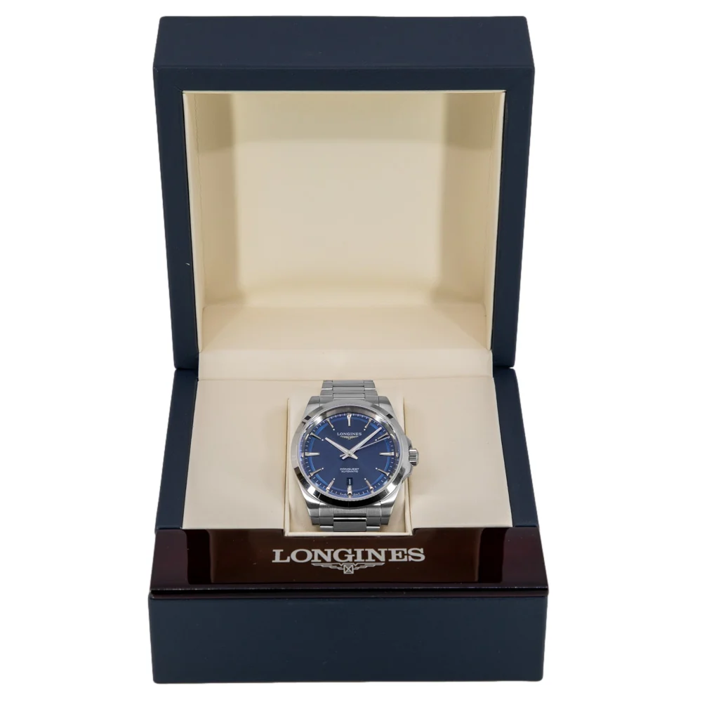 Longines Men's L3.830.4.92.6 Conquest Blue Dial Automatic - Image 8
