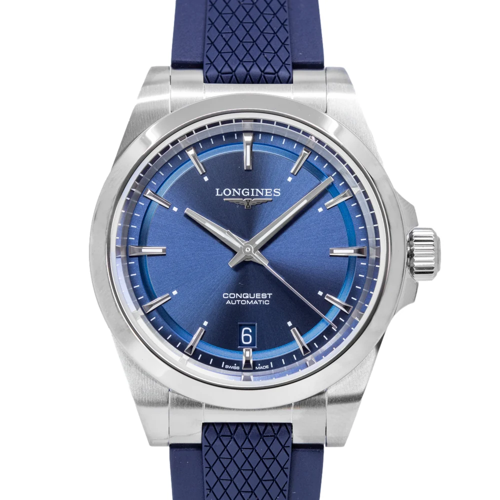 Longines Men's L3.830.4.92.9 Conquest 41mm Automatic - Image 2
