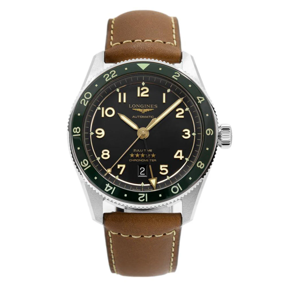 Longines Men's watch L3.812.4.63.2 Spirit Zulu Time 42 Grey - Image 2