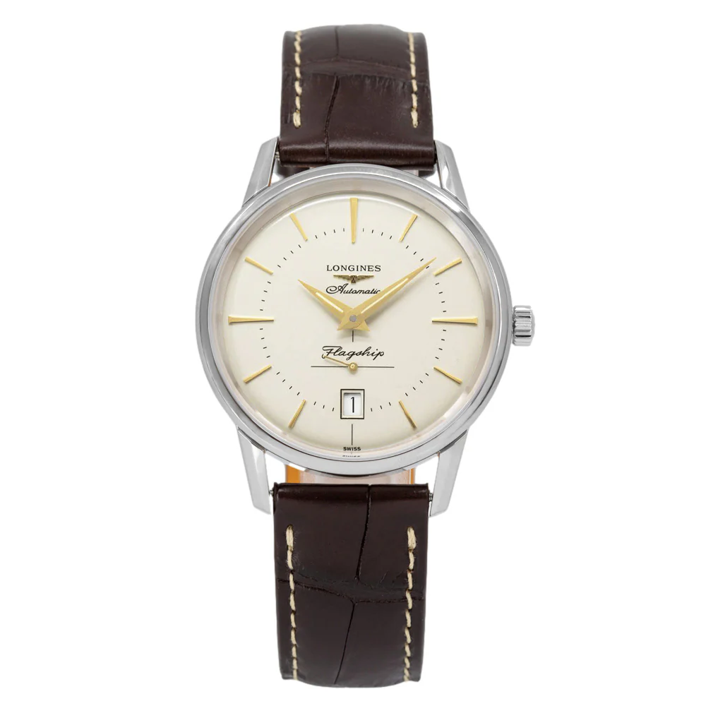 Longines Men's L4.795.4.78.2  Heritage Auto - Image 3