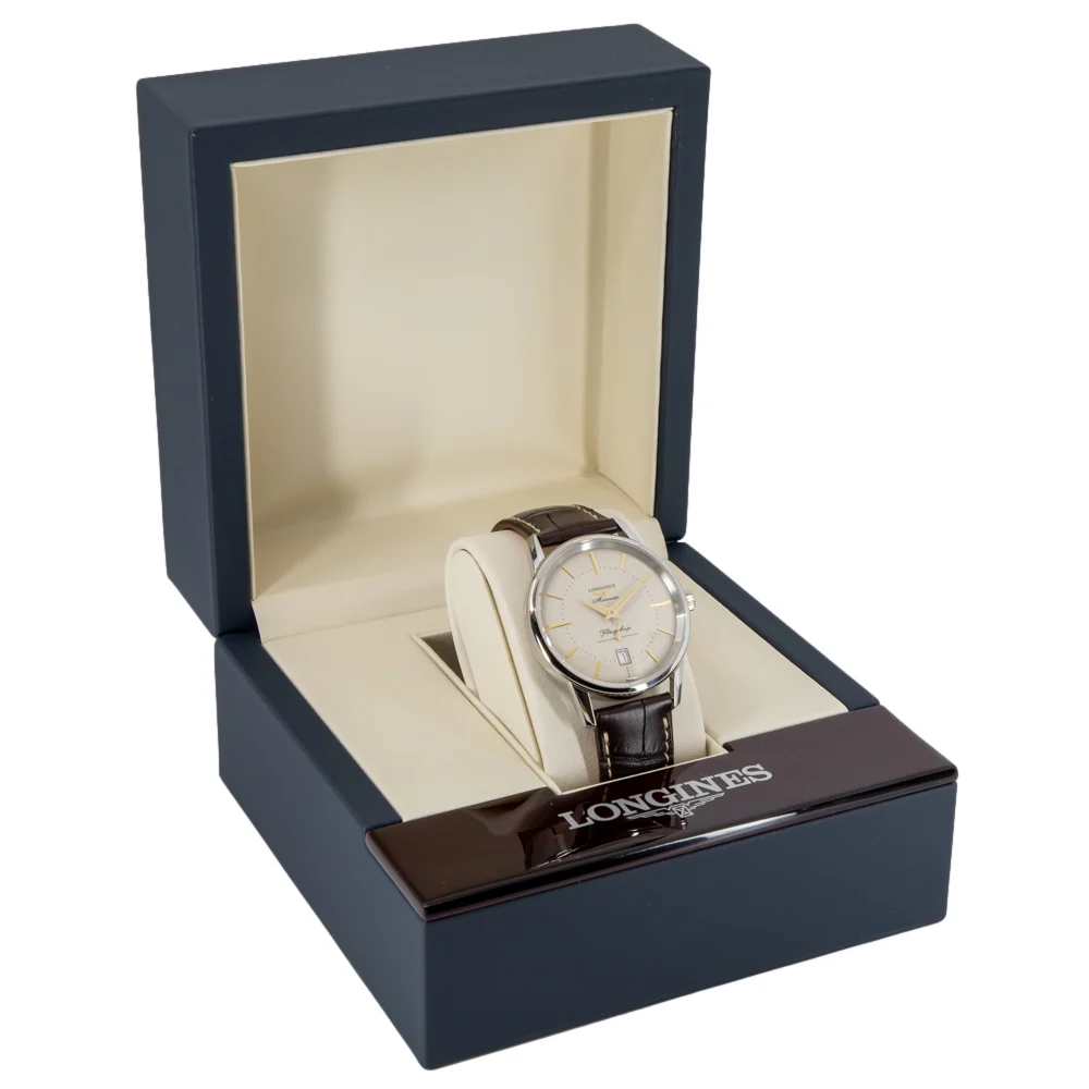 Longines Men's L4.795.4.78.2  Heritage Auto - Image 9