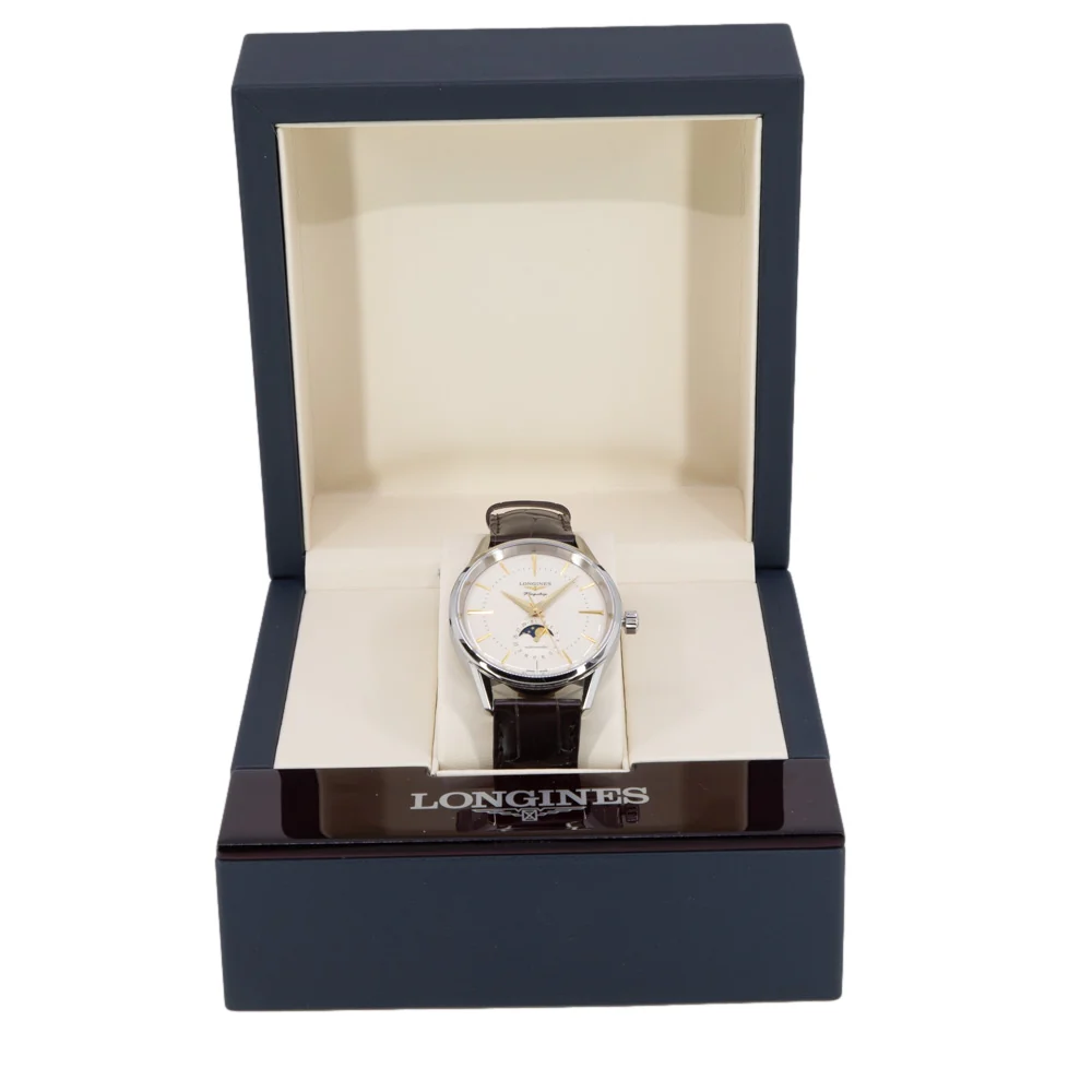 Longines Men's L4.815.4.78.2 Flagship Heritage Automatic - Image 8