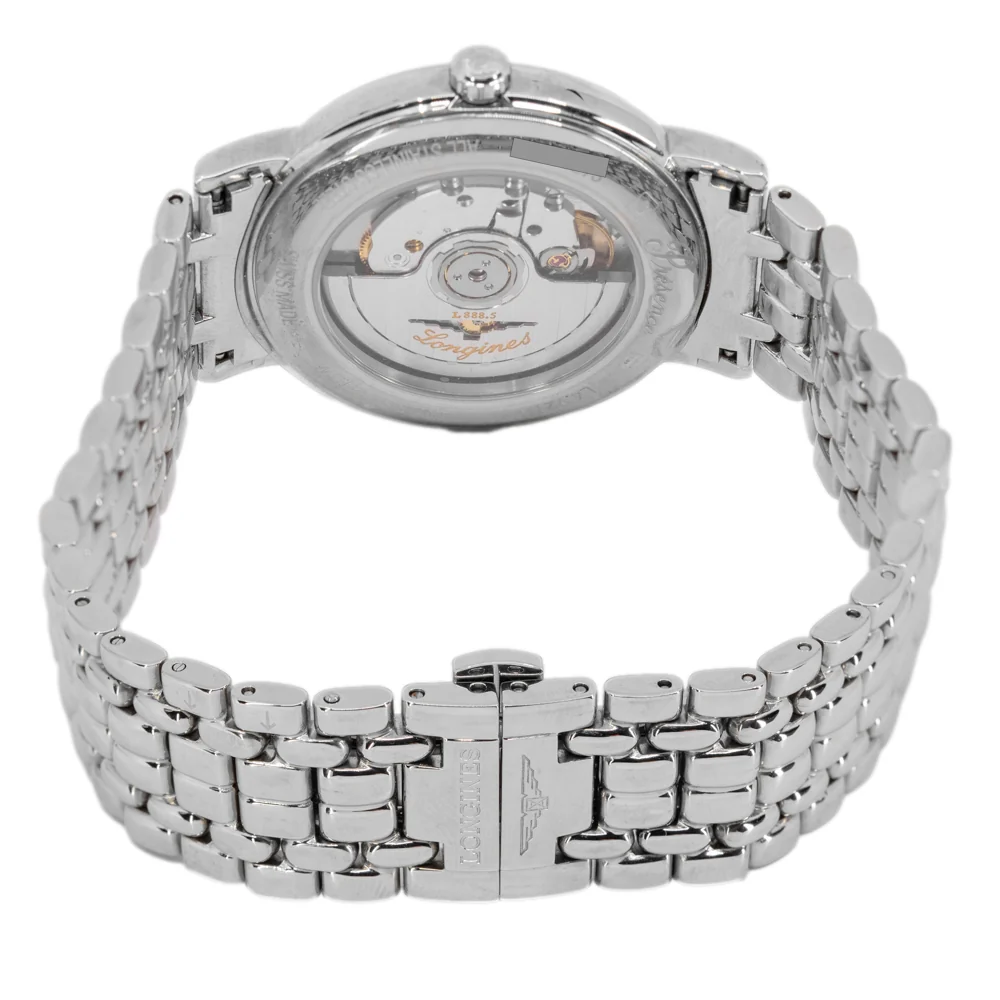 Longines Men's L4.921.4.12.6 Presence White Dial Automatic - Image 5
