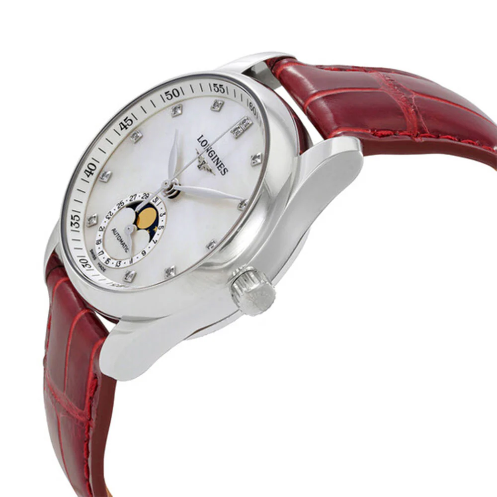 Longines Women's L2.409.4.87.2 Master Moonphase Auto - Image 2