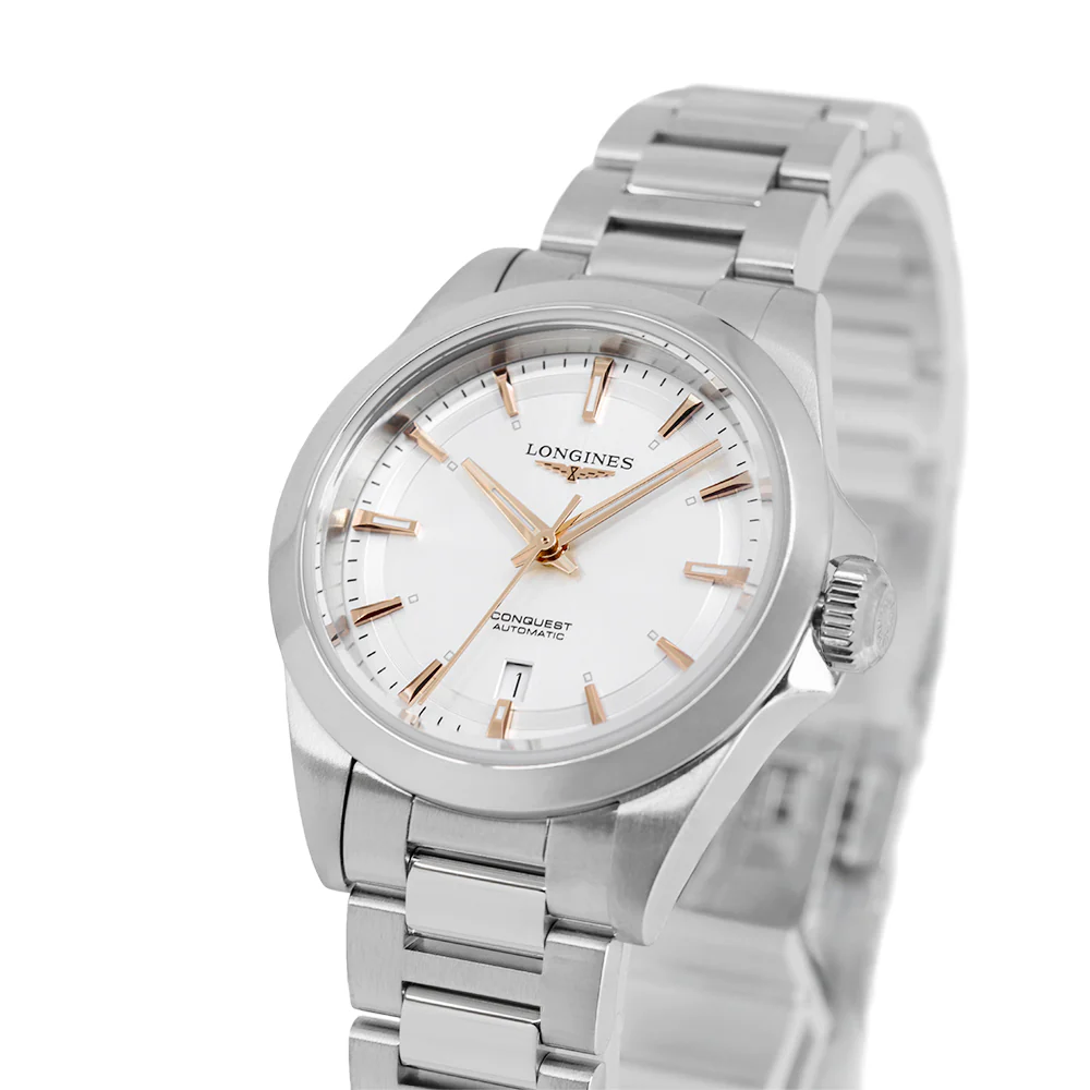 Longines Women's L3.320.4.72.6 Conquest 30mm Automatic - Image 10
