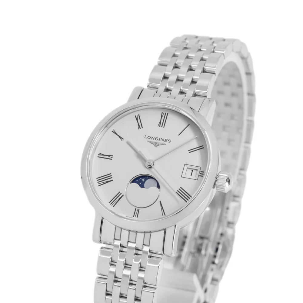 Longines Women's L4.330.4.11.6 Elegant Moonphase Quartz - Image 10