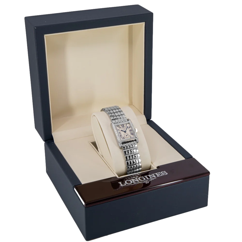 Longines Women's L5.200.0.71.6 Mini Dolcevita Diamond Quartz - Image 10