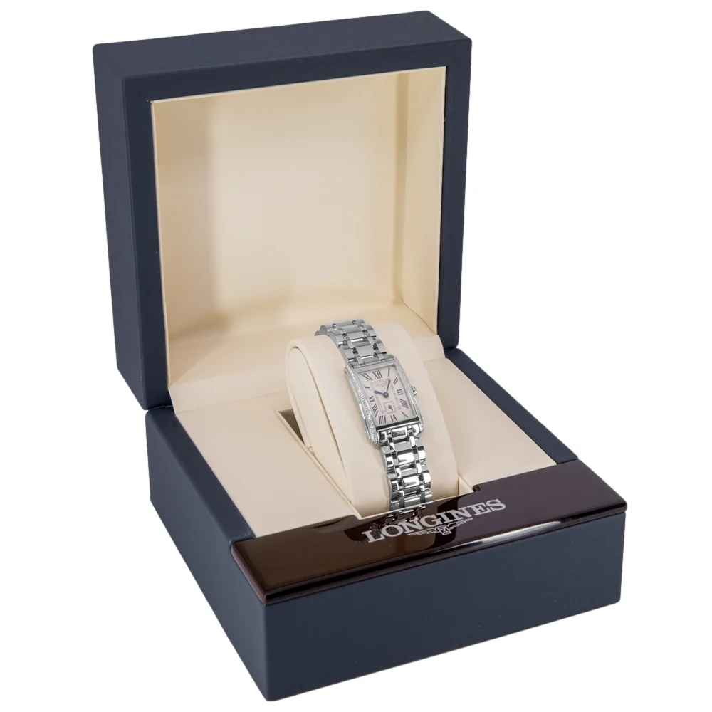 Longines Women's L5.255.0.71.6 Dolcevita Diamond Quartz - Image 9