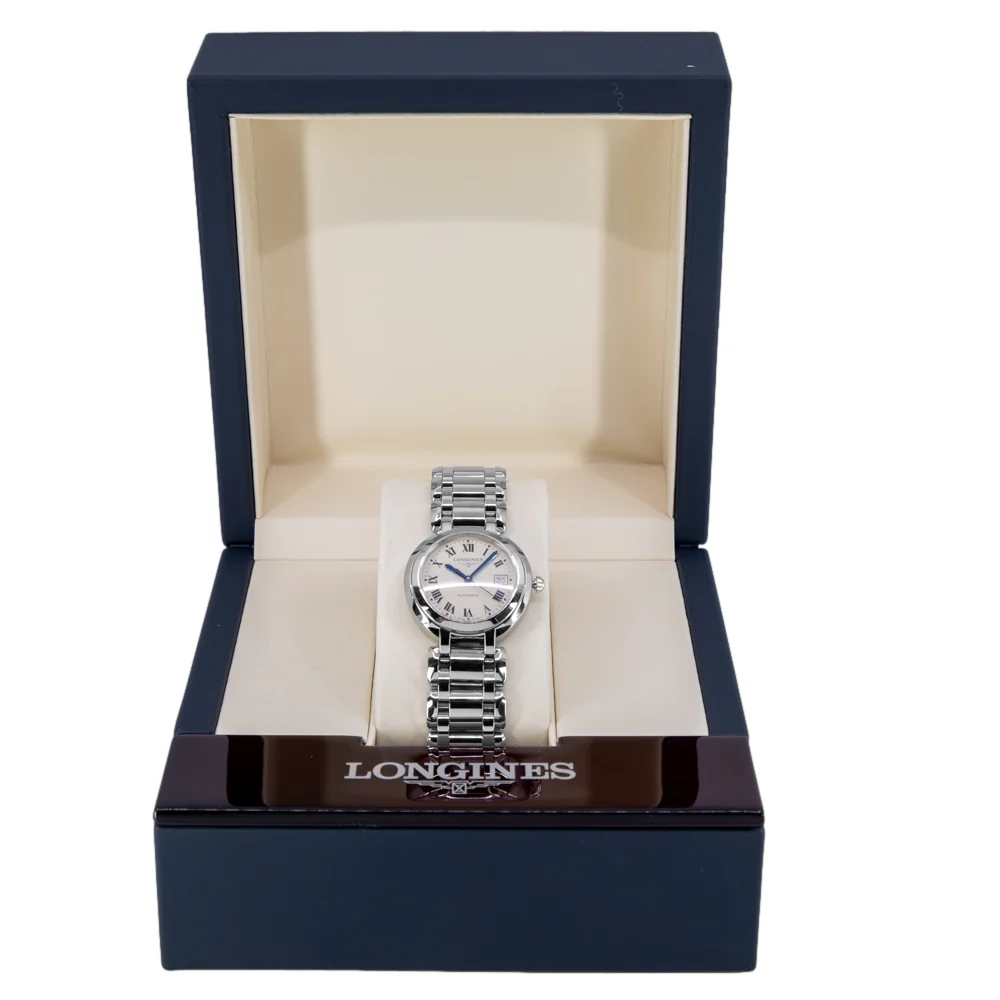 Longines Women's L8.113.4.71.6 Primaluna Silver Dial Auto - Image 8