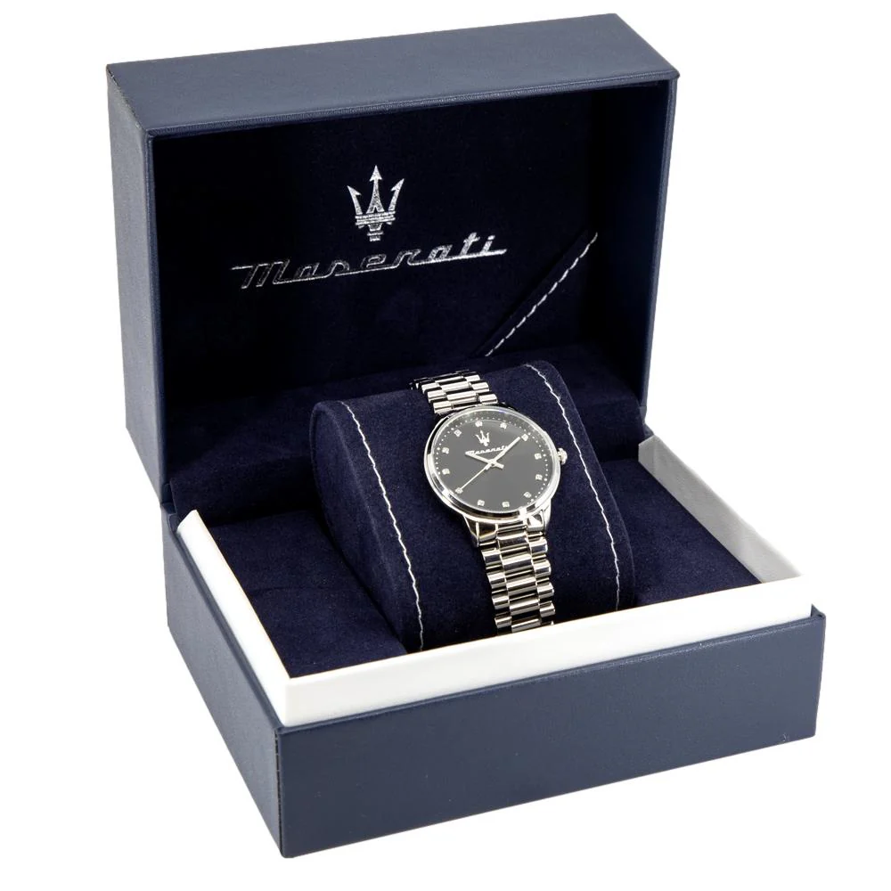 Maserati Ladies R8853147504 Royale Black Dial Watch - Image 9