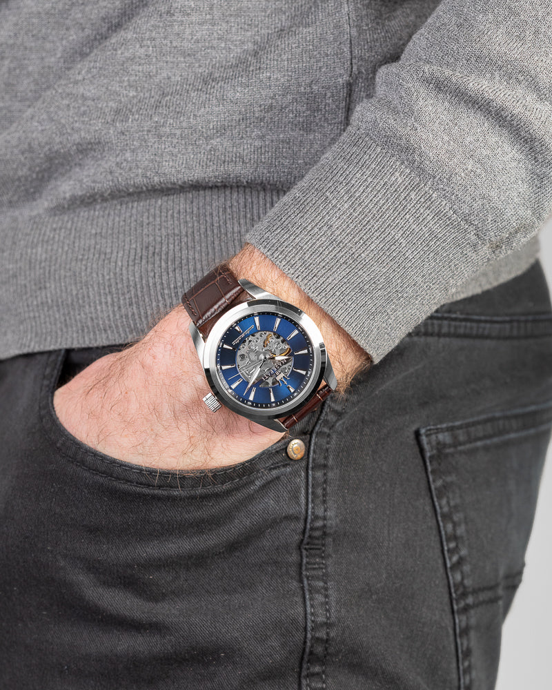 Maserati Men's R8821112005 Traguardo Blue Dial Watch - Image 6