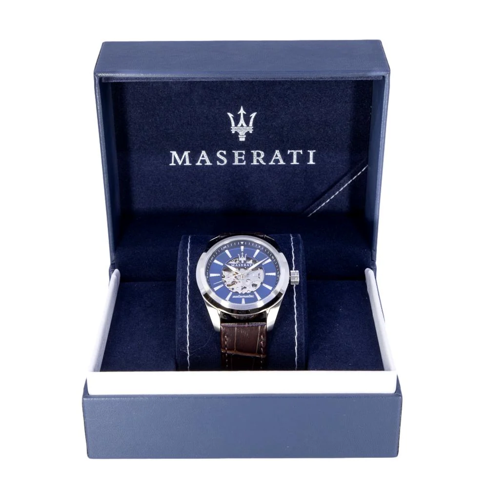 Maserati Men's R8821112005 Traguardo Blue Dial Watch - Image 9