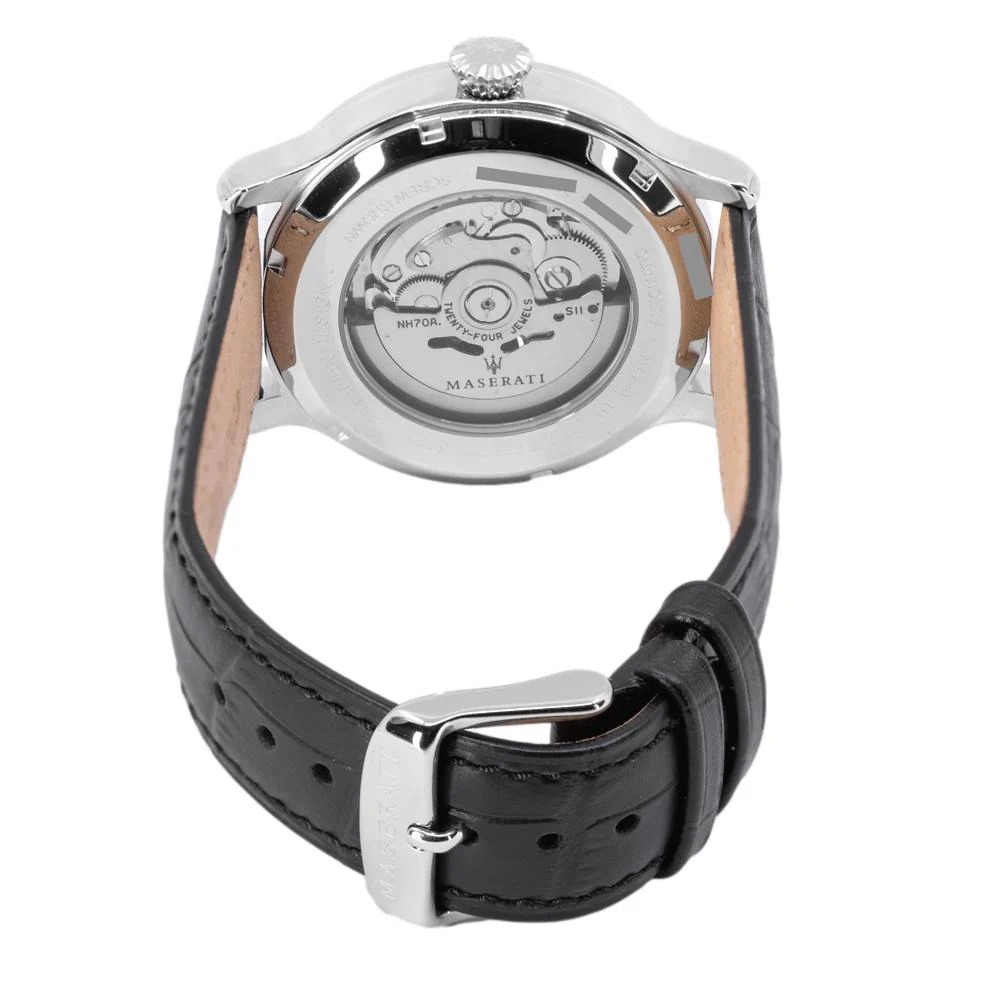 Maserati Men's R8821118005 Epoca Skeleton Dial Watch - Image 5