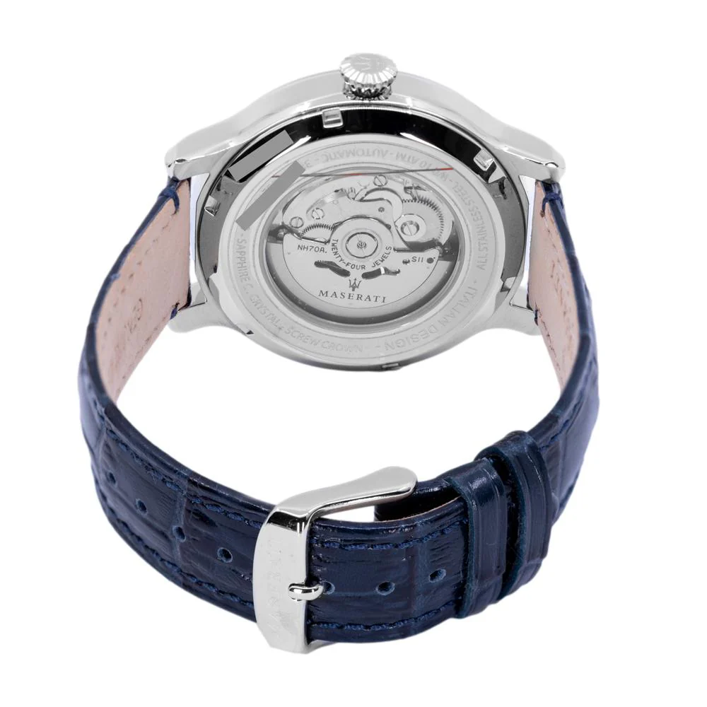 Maserati Men's R8821118008 Epoca Skeleton Dial Watch - Image 5