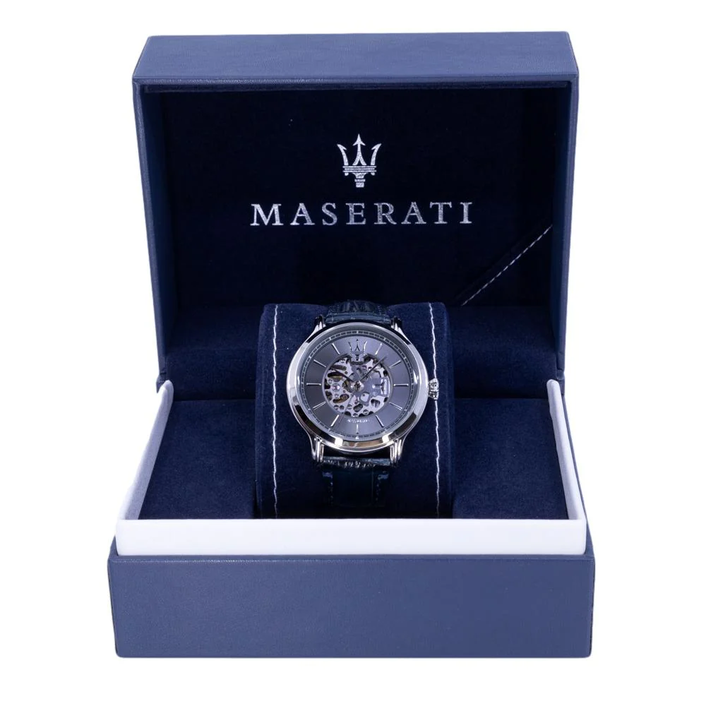 Maserati Men's R8821118008 Epoca Skeleton Dial Watch - Image 9