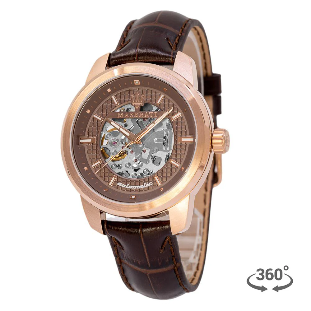 Maserati Men's R8821121001 Sucesso Skeleton Dial Watch - Image 2