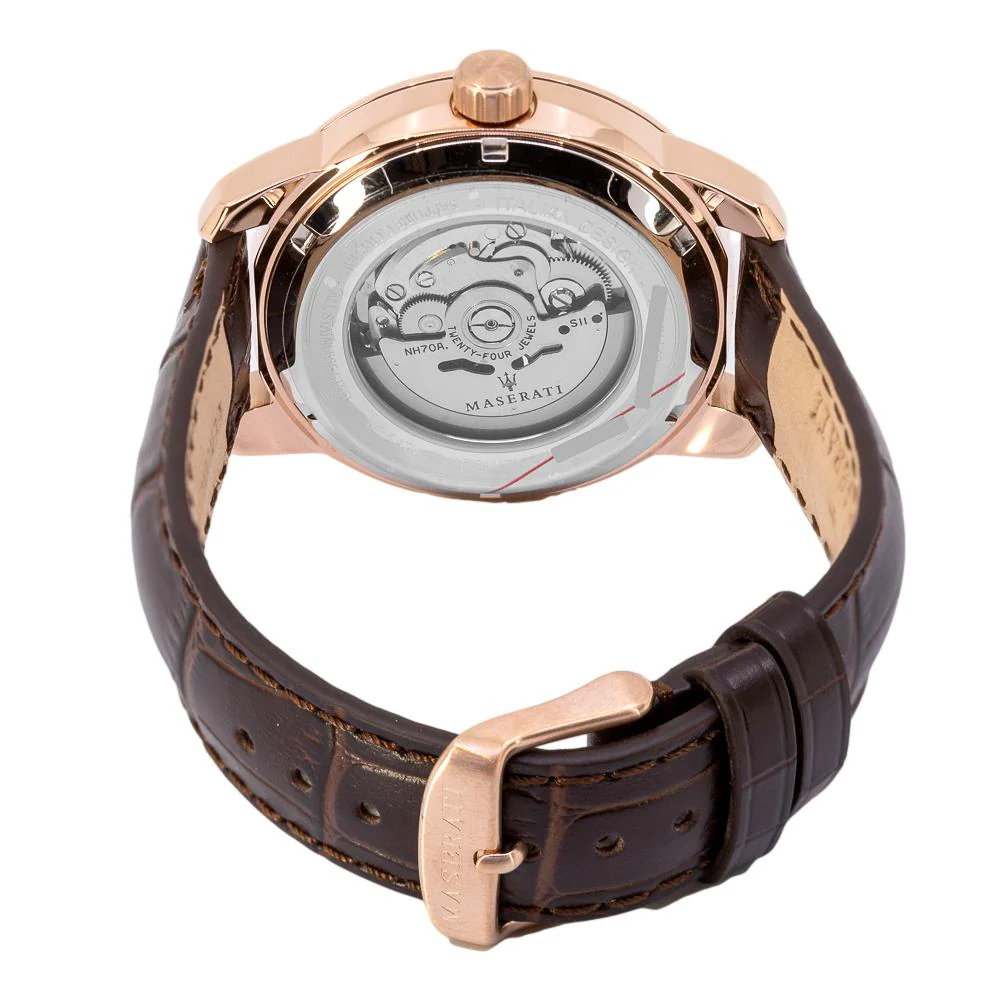 Maserati Men's R8821121001 Sucesso Skeleton Dial Watch - Image 6
