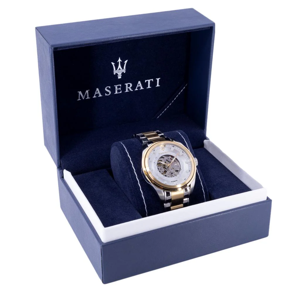 Maserati Men's R8823112004 Traguardo Skeleton Dial Watch - Image 10