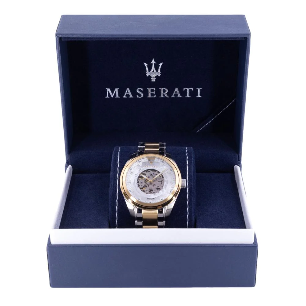 Maserati Men's R8823112004 Traguardo Skeleton Dial Watch - Image 9