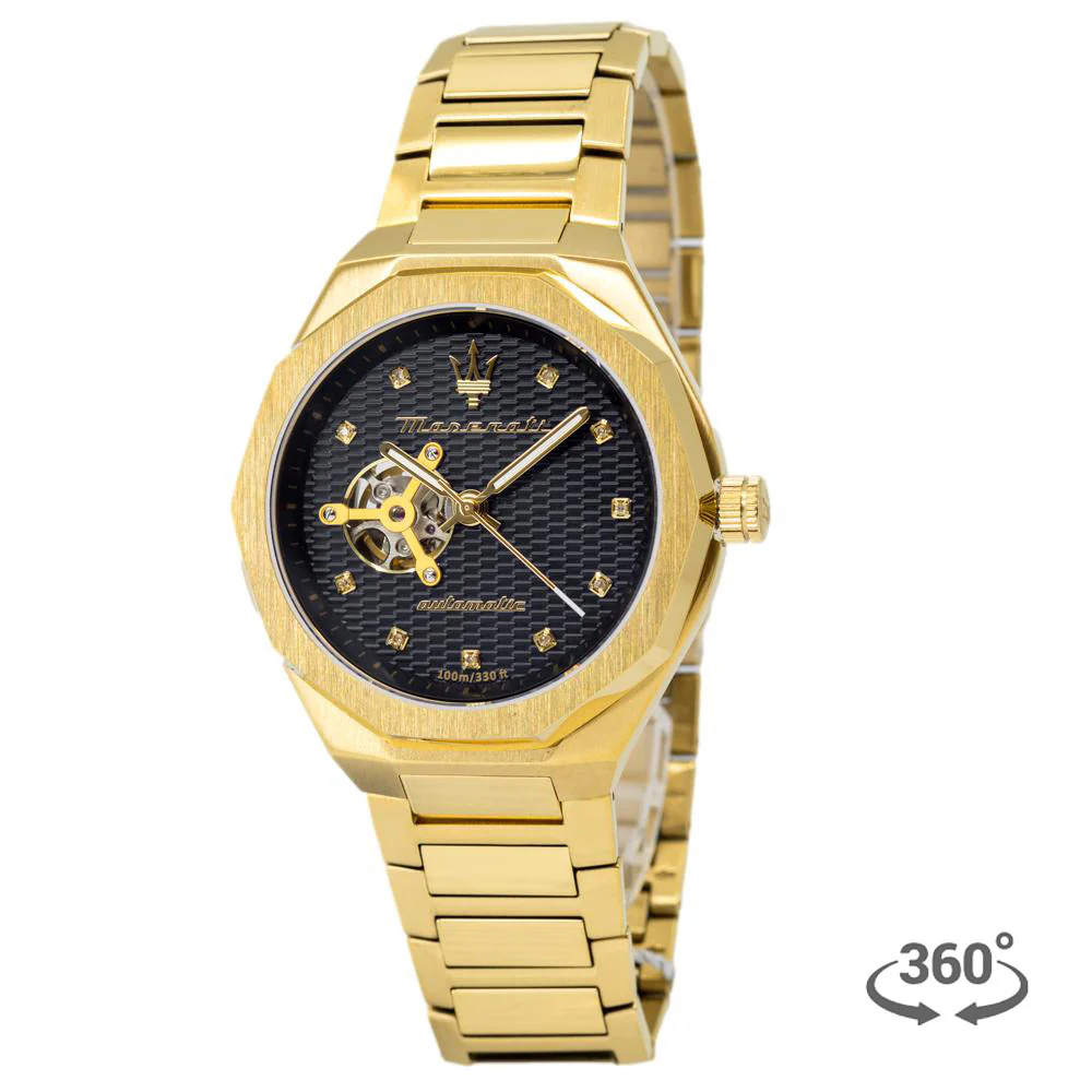 Maserati Men's R8823140006 Stile Diamonds Watch