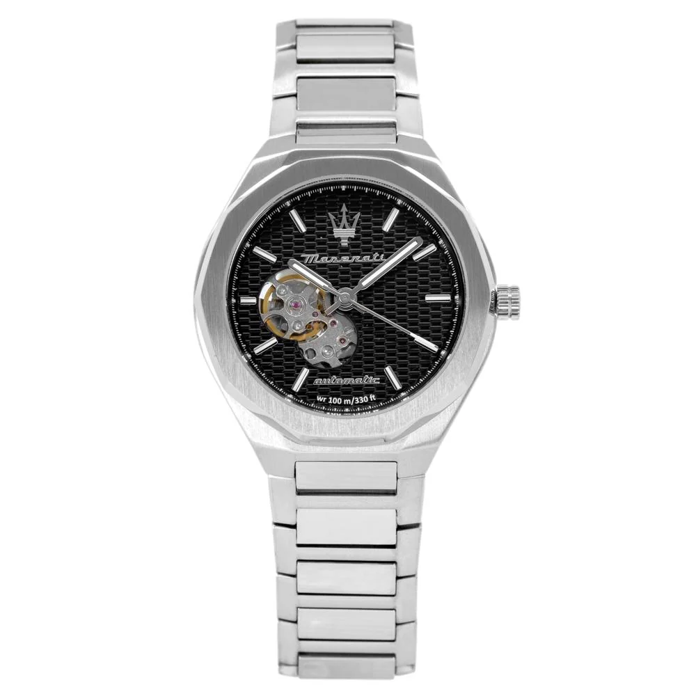 Maserati Men's R8823142002 Stile Black Dial Watch - Image 3