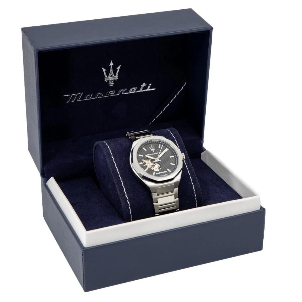 Maserati Men's R8823142002 Stile Black Dial Watch - Image 9