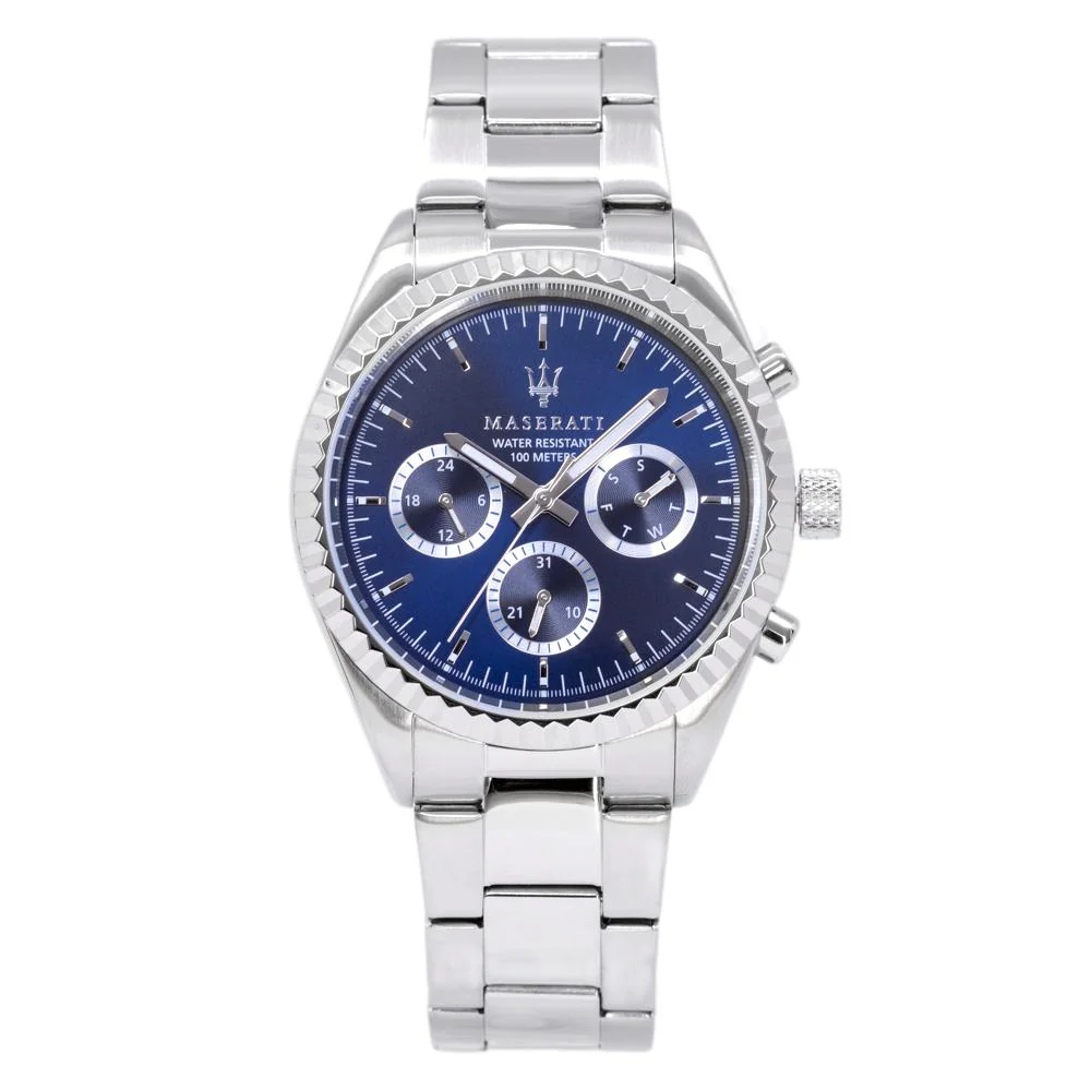 Maserati Men's R8853100022 Competizione Blue Dial Watch - Image 2