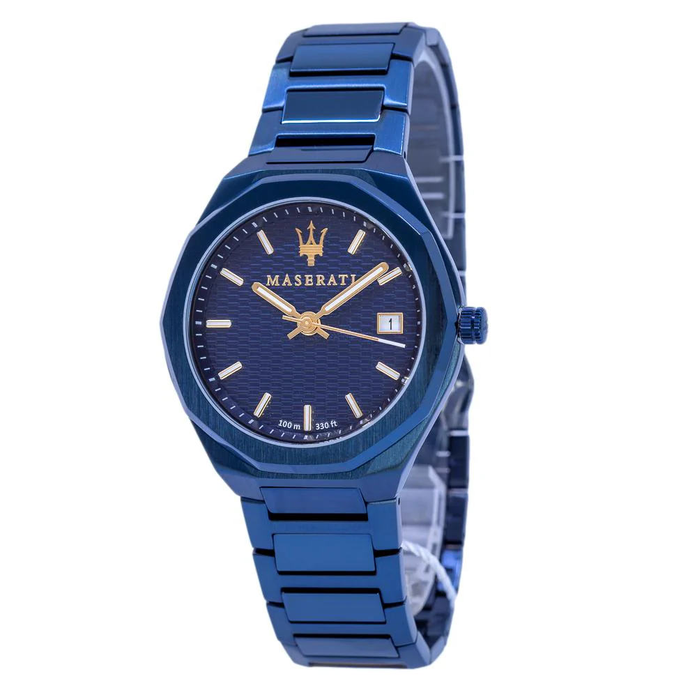 Maserati Men's R8853141001 Blue Edition Date Watch