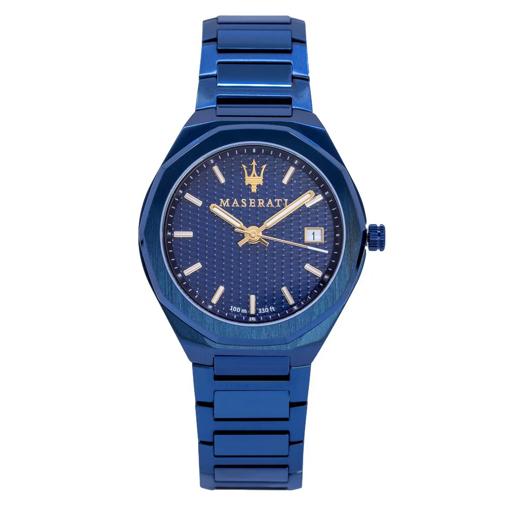 Maserati Men's R8853141001 Blue Edition Date Watch - Image 2