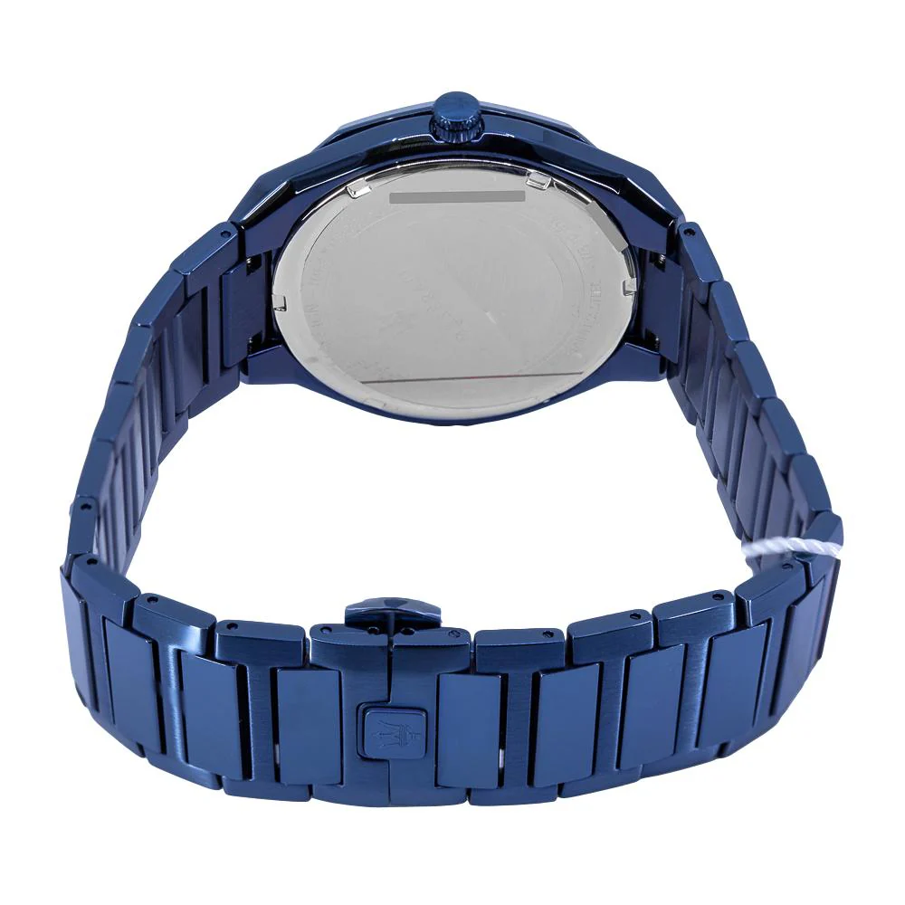 Maserati Men's R8853141001 Blue Edition Date Watch - Image 4