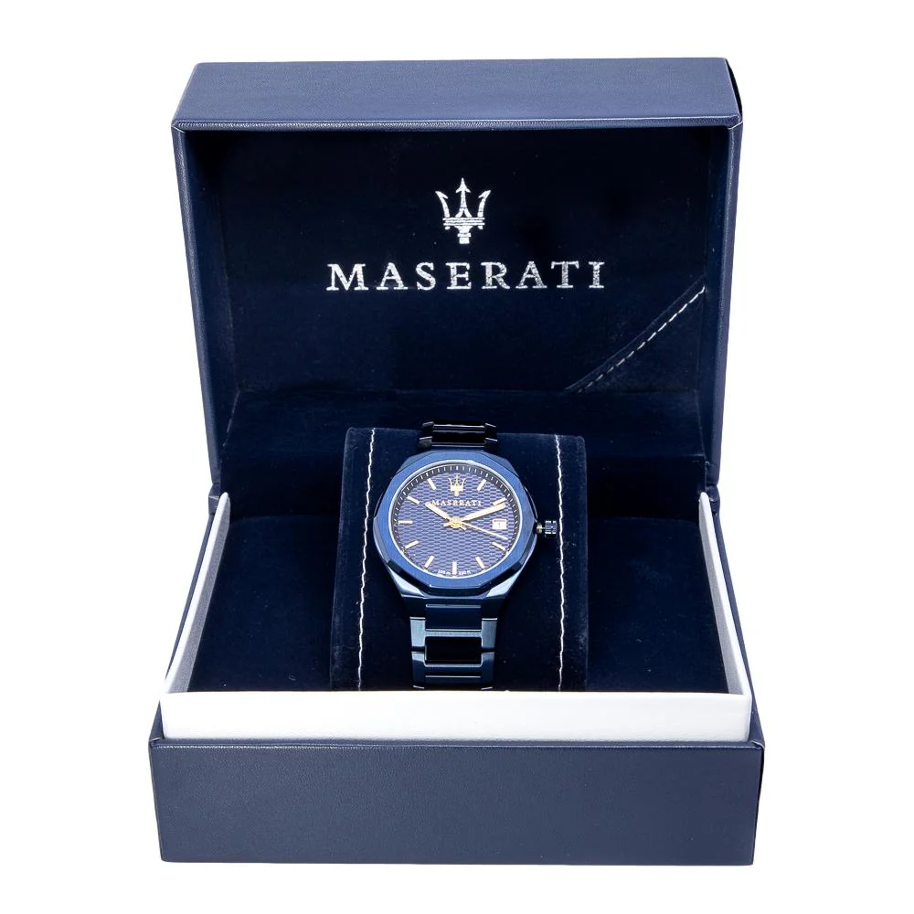 Maserati Men's R8853141001 Blue Edition Date Watch - Image 8