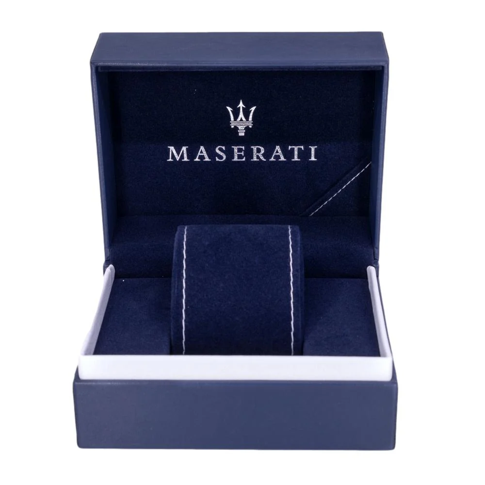 Maserati Men's R8871612028 Traguardo Black Dial Watch - Image 8
