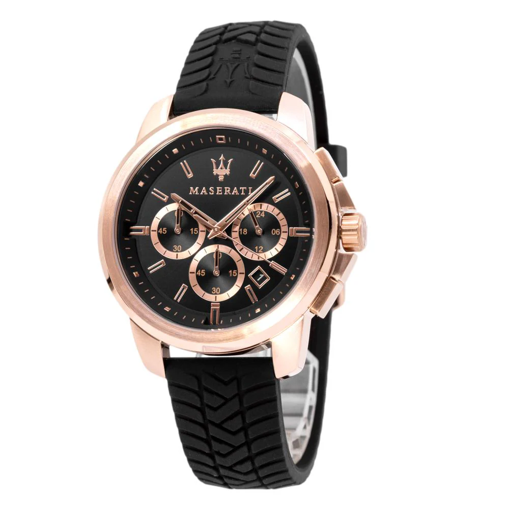 Maserati Men's R8871621012 Succeso Rose Gold PVD Watch