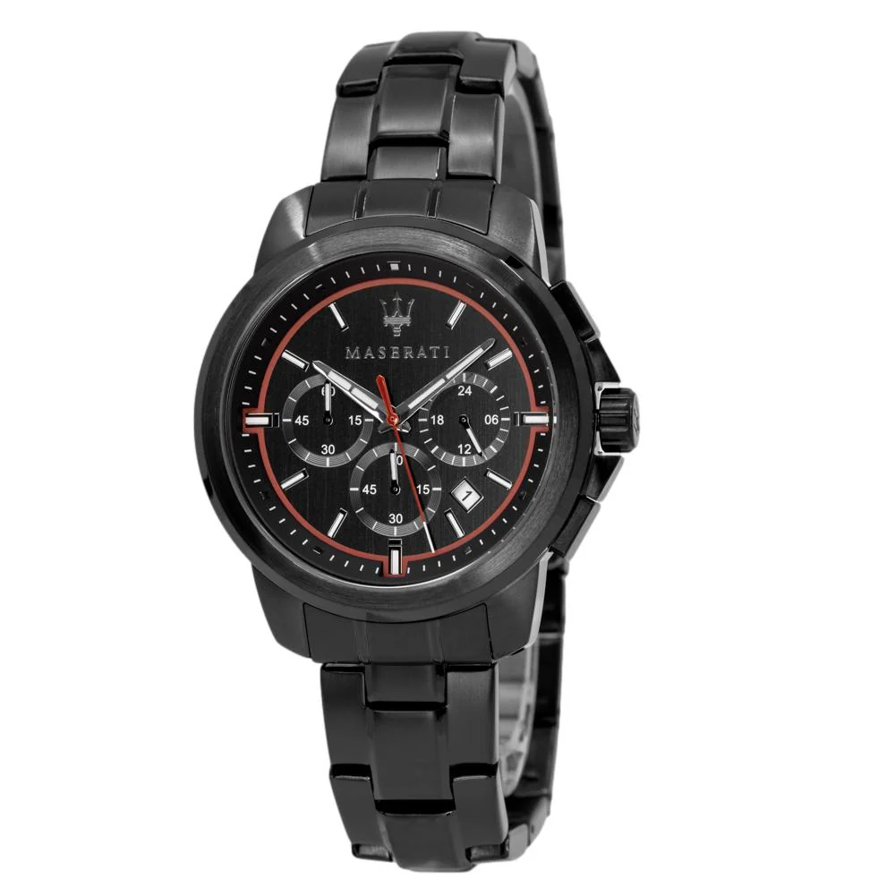 Maserati Men's R8873621014  Succeso Chrono Black Watch
