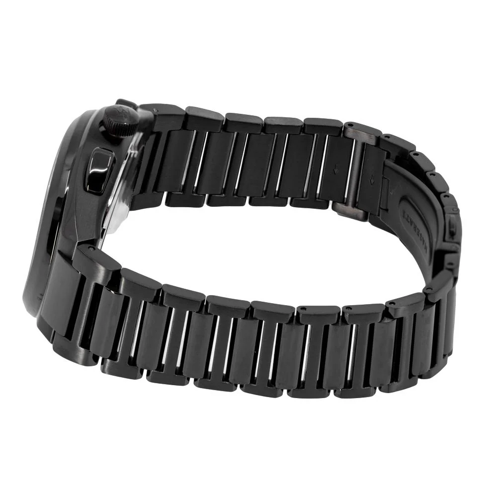 Maserati Men's R8873639003 Triconic Black Steel Watch - Image 4