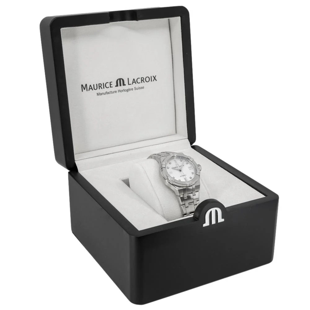 Maurice Lacroix AI6006-SS002-170-1 Diamonds MoP Dial Watch - Image 8