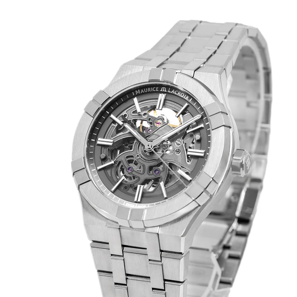 Maurice Lacroix AI6008-SS002-030-1 Aikon Skeleton 42mm Auto - Image 8