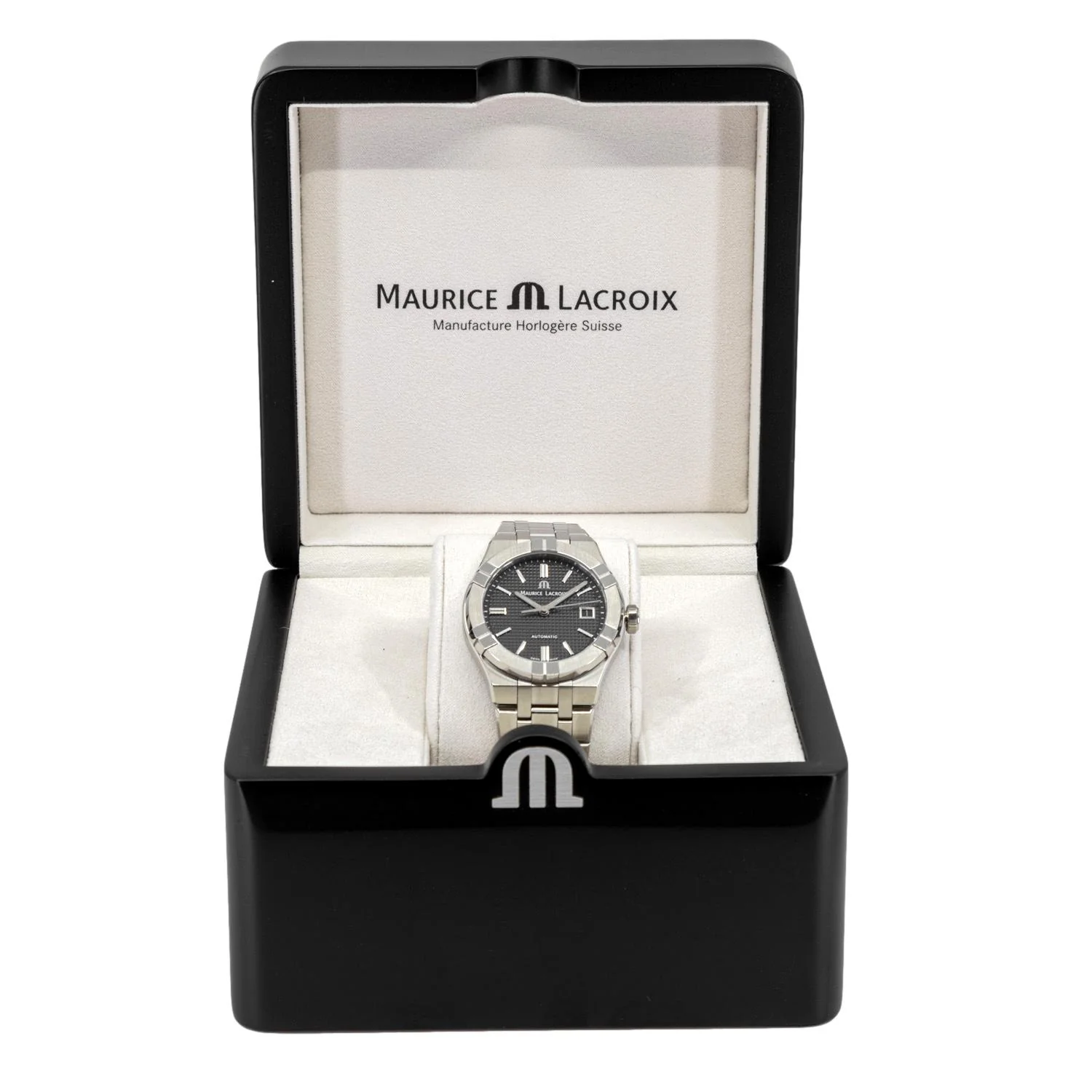 Maurice Lacroix AI6008-SS002-330-1 Aikon Black Dial Watch - Image 7