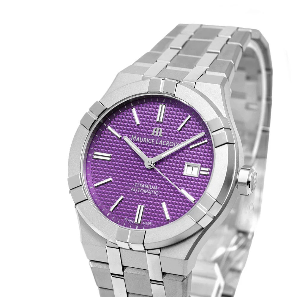 Maurice Lacroix AI6008-TT032-430-1 Aikon Titanium 42mm Auto - Image 8