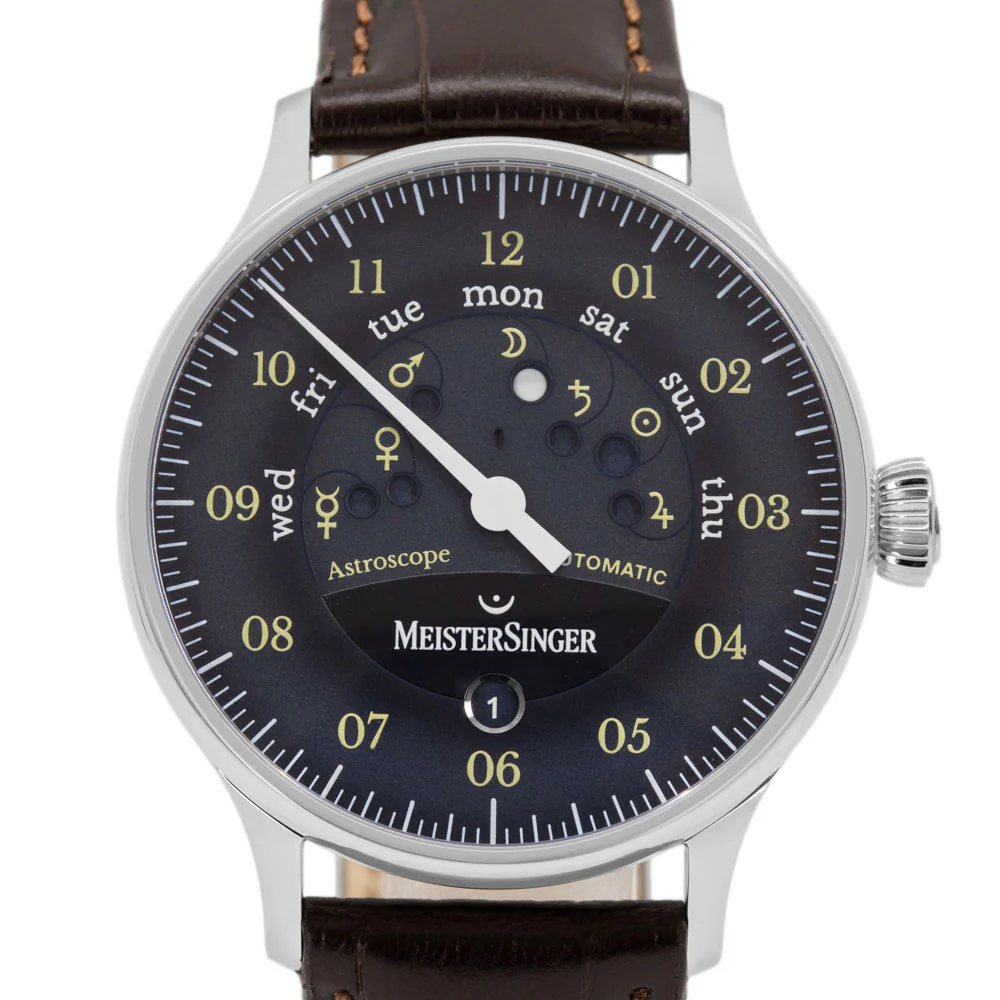 Meistersinger Men's AS902OR Astrocope Black/Old Radium - Image 2