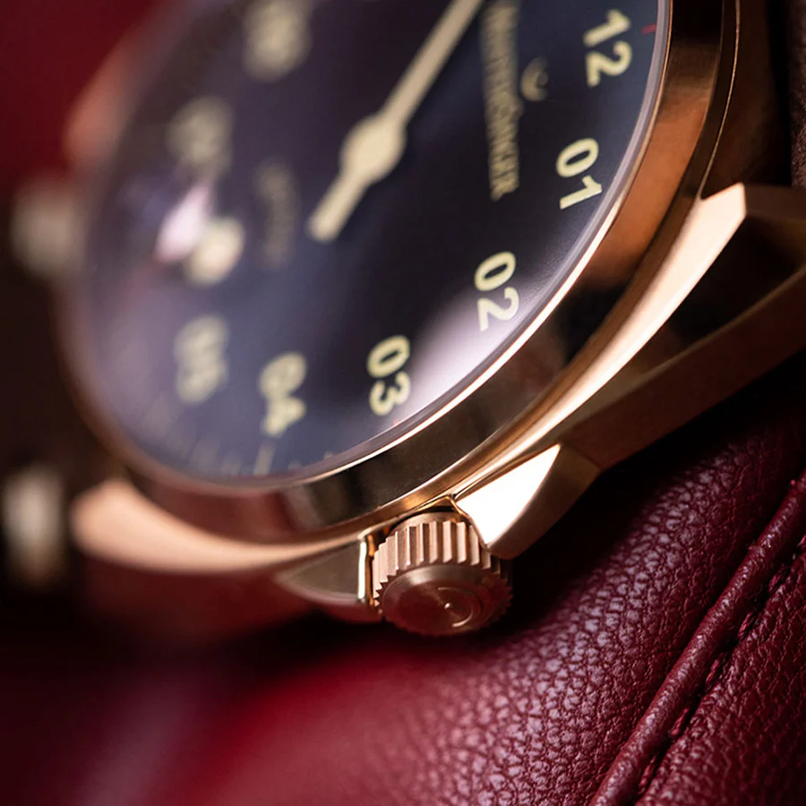MeisterSinger Men's ME917BRBl Metris Blue Dial Watch - Image 4
