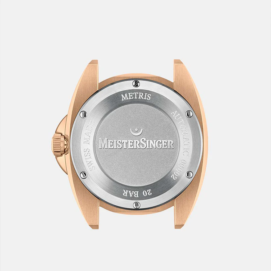 MeisterSinger Men's ME917BRBl Metris Blue Dial Watch - Image 6
