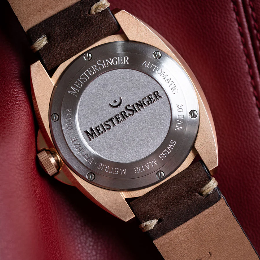 MeisterSinger Men's ME917BRBl Metris Blue Dial Watch - Image 7