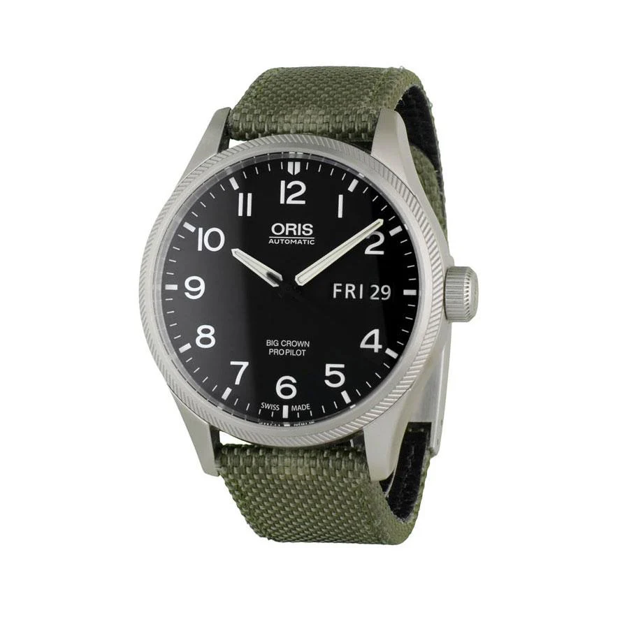 Men's 01 752 7698 4164-07 5 22 14FC Big Crown Day Date Watch