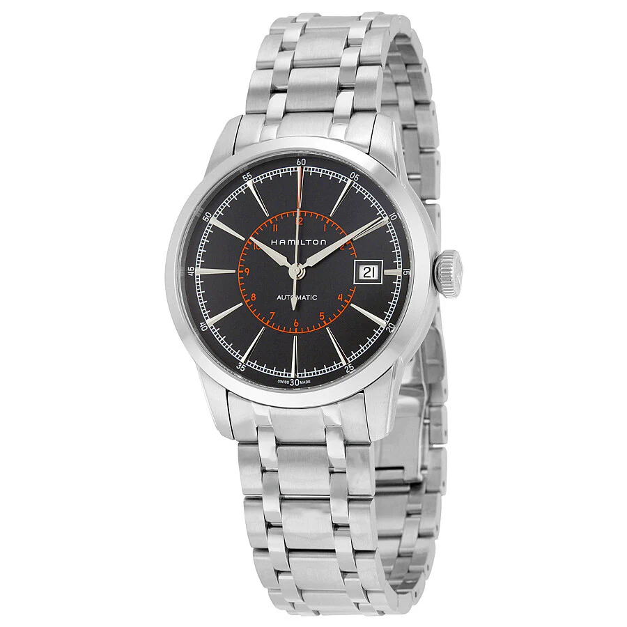 Men's H40555131 American Classic Railroad Auto Watch
