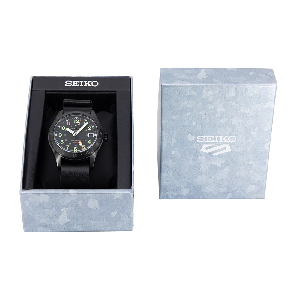 Men's SSK025K1 Automatic GMT Watch Black Coating - Image 8