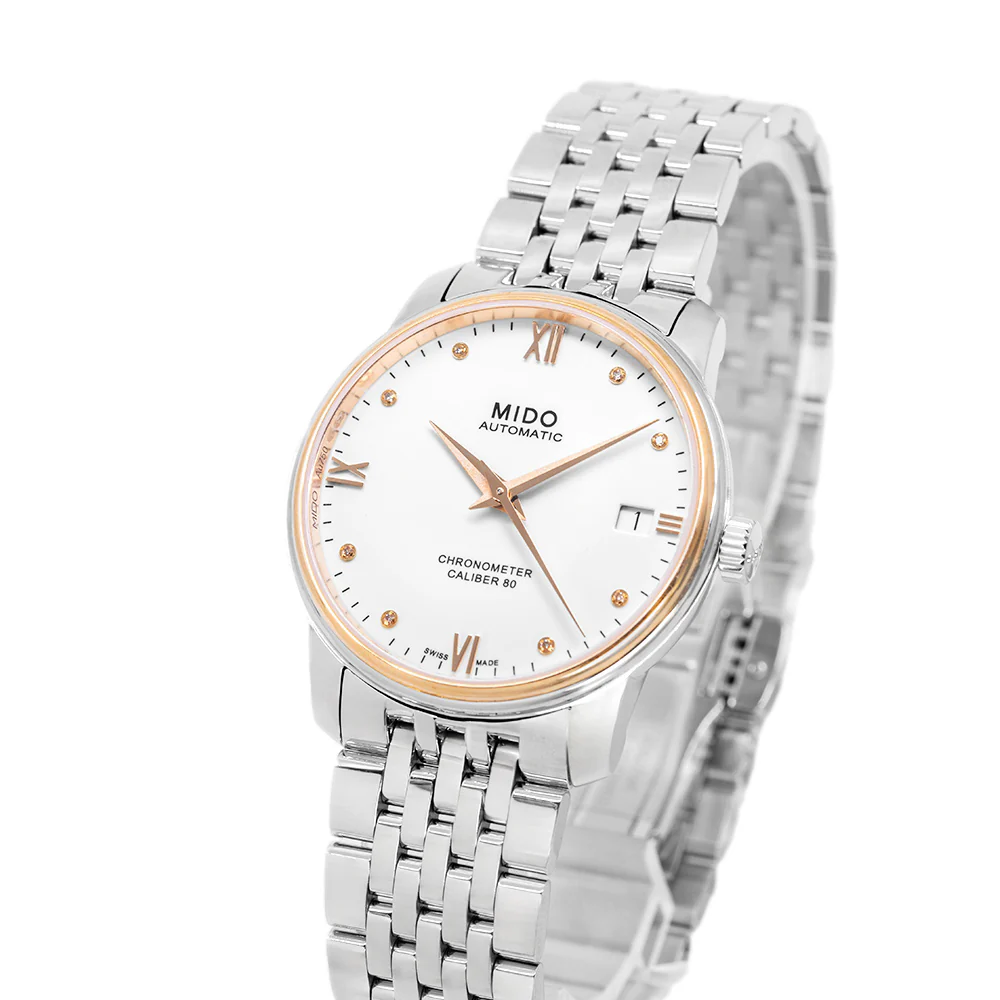 Mido Women's M027.208.41.266.00 Baroncelli 34mm Automatic - Image 10