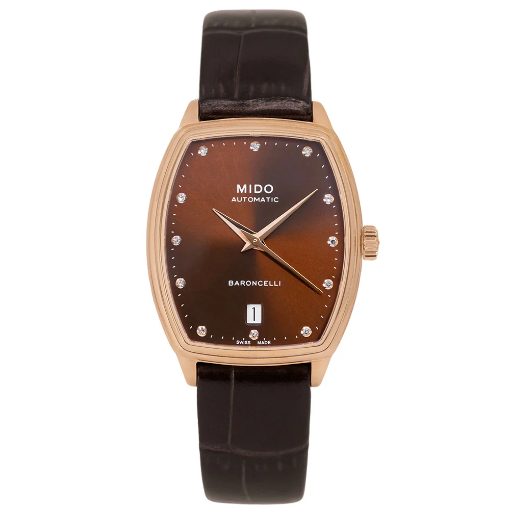 Mido Women's M041.307.36.296.00 Baroncelli Tonneau Automatic - Image 3